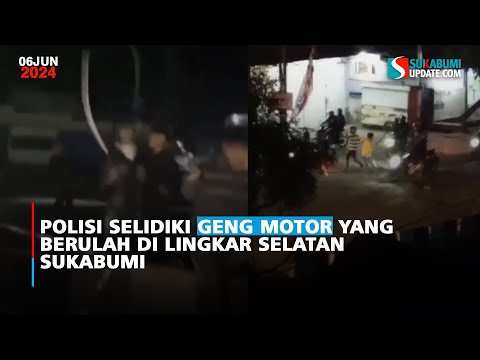 Polisi Selidiki Geng Motor yang Berulah di Lingkar Selatan Sukabumi