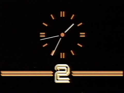 BBC2 TWO HAMMER HORROR DOUBLE BILL ANNOUNCEMENT, CLOSEDOWN 23/12/1984. Philips N1702 Transfer.