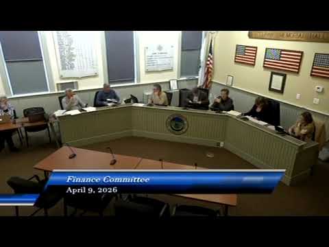 From the Finance Committee