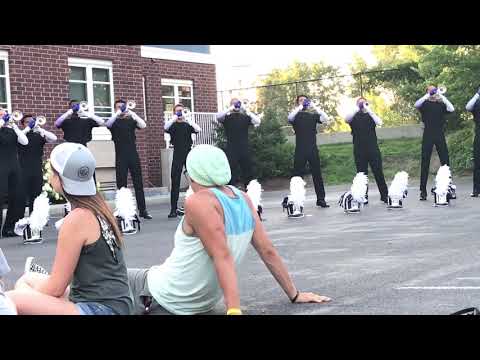 2018 Blue Devils hornline w trumpet solos