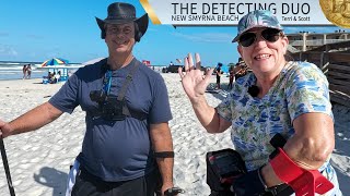 Ring, Coins and Things Found Metal Detecting New Smyrna Beach Florida | The Detecting Duo