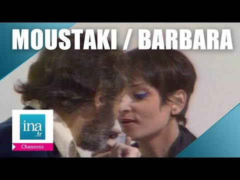 Barbara et Georges Moustaki "La dame brune" | Archive INA