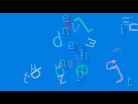 PENNINITE - HOW TO SAY PENNINITE?