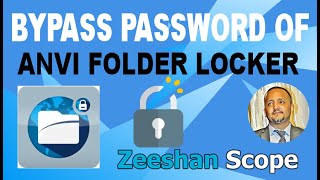 How to bypass password protection of Anvi Folder Locker and recover data?