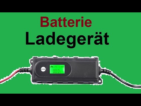 Car battery revival, regeneration, deep discharge, defective battery rescue, 12-volt charger