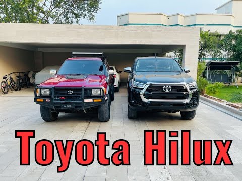 Toyota Hilux 2021 VS Toyota hilux 1995