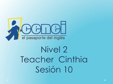 II Nivel T.Cintia Sesión 10