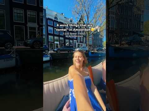 4 things I wish I knew before visiting Amsterdam💐 #amsterdam