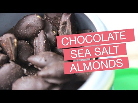 Chocolate Covered Sea Salt Almonds Recipe | parejeda