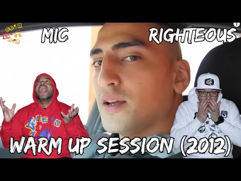 THIS IS CALLED "HUNGER"!!!! | Americans React to Mic Righteous - Warm Up Sessions [2012]