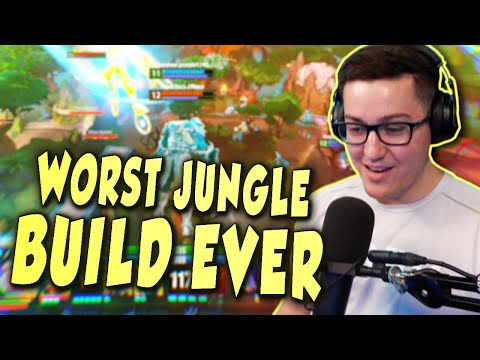 SAYS HES DIAMOND SKILL LEVEL BUT THEN GOES THE WORST BUILD EVER