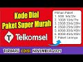 Latest Cheap Telkomsel Packages 2025 Telkomsel Super Cheap Package Dial Code Information