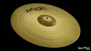 Video thumbnail for Paiste 101 Brass Ride 20" | Import Music Brasil by Import Music Brasil