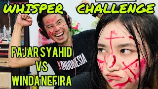 Download lagu WHISPER CHALLENGE JAWAB CEPAT - FAJAR SYAHID VS WINDA NEFIRA || NGAKAK , LUCU & BAPER mp3