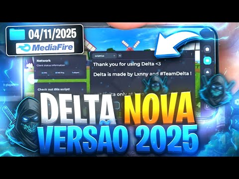 ✅COMO BAIXAR Executor DELTA [100% ANTI BAN] ATUALIZADO SEM KEY + LINK DIRETO MEDIAFIRE 2025 ROBLOX
