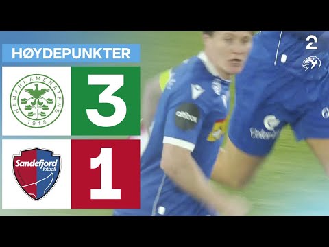 HamKam 3 - 1 Sandefjord - Høydepunkter