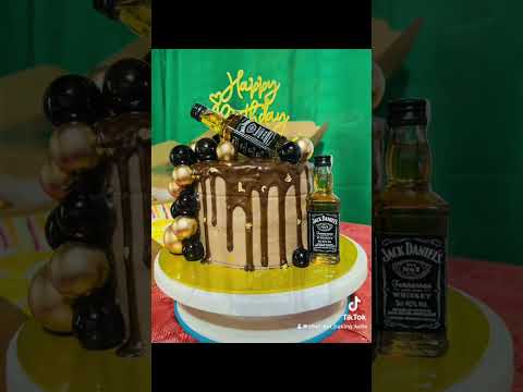 Chocolate cake with Jack Daniels 👱🏻‍♀️