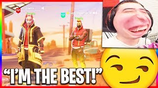 He Says He Has 5000 Wins in Fortnite... (Funny Random Duos)