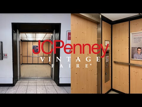 Big Montgomery Hydraulic Elevator - JCPenney, Vintage Faire Mall - Modesto, CA