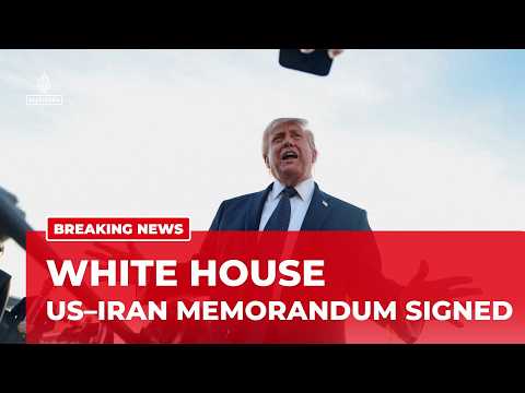 Trump signs memorandum to end war on Iran: White House