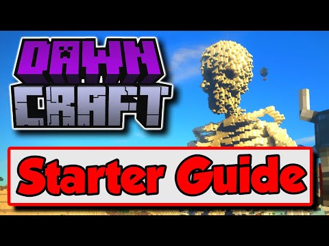 DawnCraft How To Get Started & Extra Beginners Tips /w Timestamps