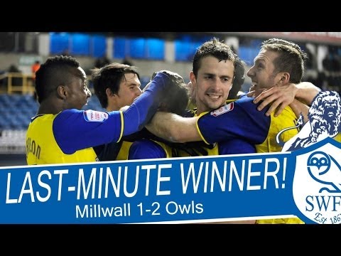 Chris Maguire's dramatic 90th minute winner! | Millwall 1-2 SWFC | 2012/13