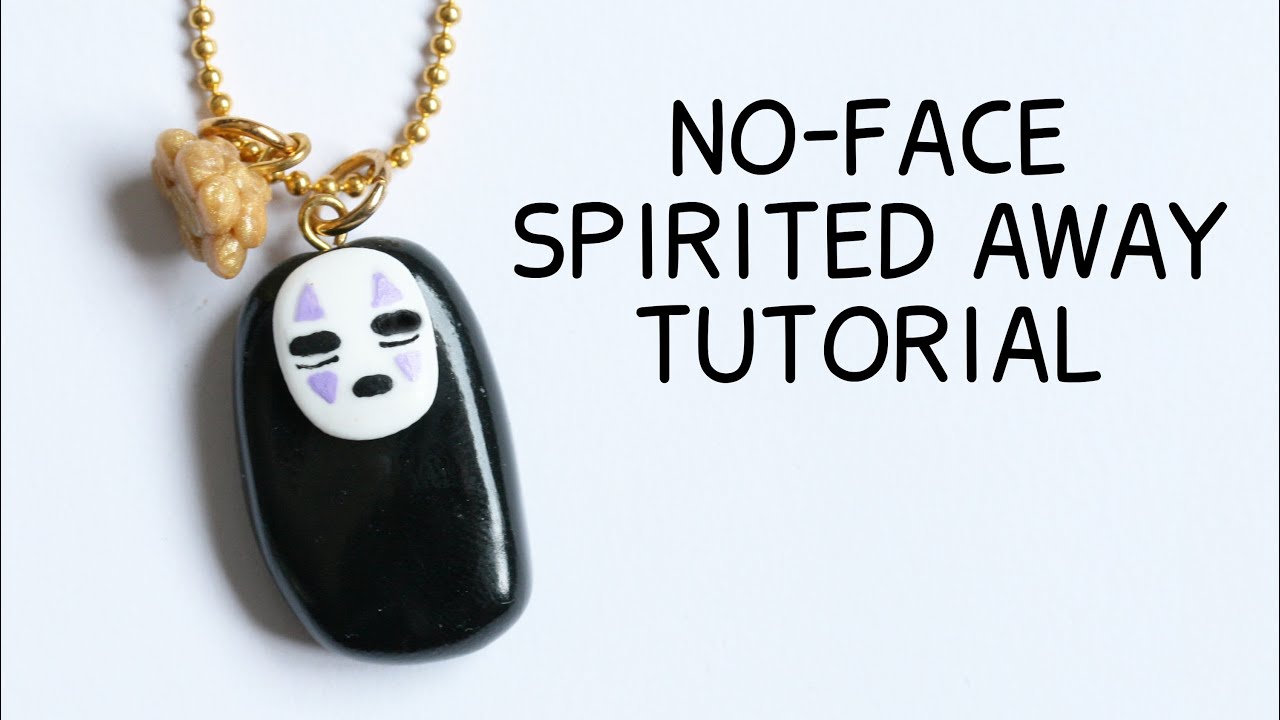 No-Face Polymer Clay Tutorial ● Studio Ghibli Collab