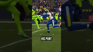An NFL Punter Did WHAT???🤯 #shorts
