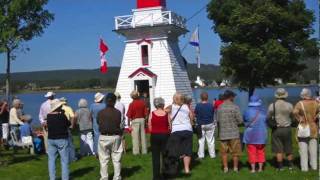 preview picture of video 'Annapolis Royal Lighthouse Preservation & Heritage House Plaquings'