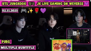 Download lagu 🔴[MULTI SUB] BTS JUNGKOOK (정국) FULL Live on Weverse (02.11.2025) V, Jimin, RM, Jin, SUGA & J-Hope 💜 mp3