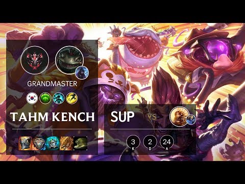 Tahm Kench Support vs Leona - KR Grandmaster Patch 10.4