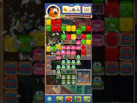 Toon Blast Level 6718 Hard Level