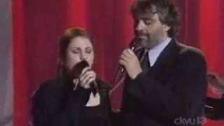 Helena Hellwig e Andrea Bocelli - L&#39;abitudine (live)