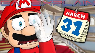 Remember, Mario Dies March 31st! Here's Everything That's Disappearing at the End of the Month!