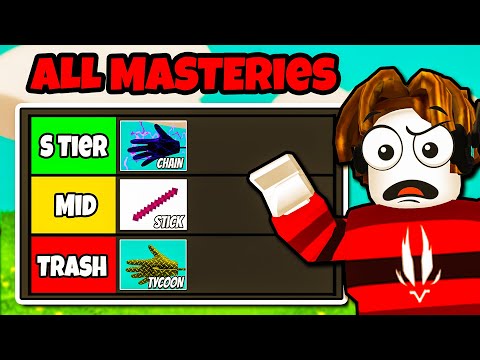 I Ranked All Glove Masteries in Slap Battles! | Roblox