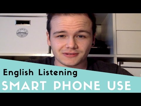 Using my smart phone - English Listening Practice - Irish Accent