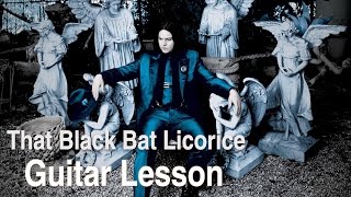 Jack White - That Black Bat Licorice (Guitar Lesson / Cover)