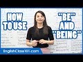 How to Use BE, BEING and BEEN - Learn English Grammar
