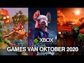 Nieuwe Xbox releases oktober 2020