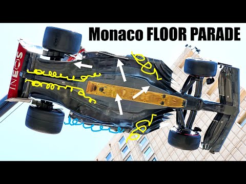 F1 2023 - Monaco FLOOR PARADE - Red Bull vs Ferrari vs Mercedes