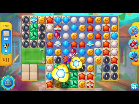 Fishdom 5785 Hard Level - 20 moves - NO BooSTERS