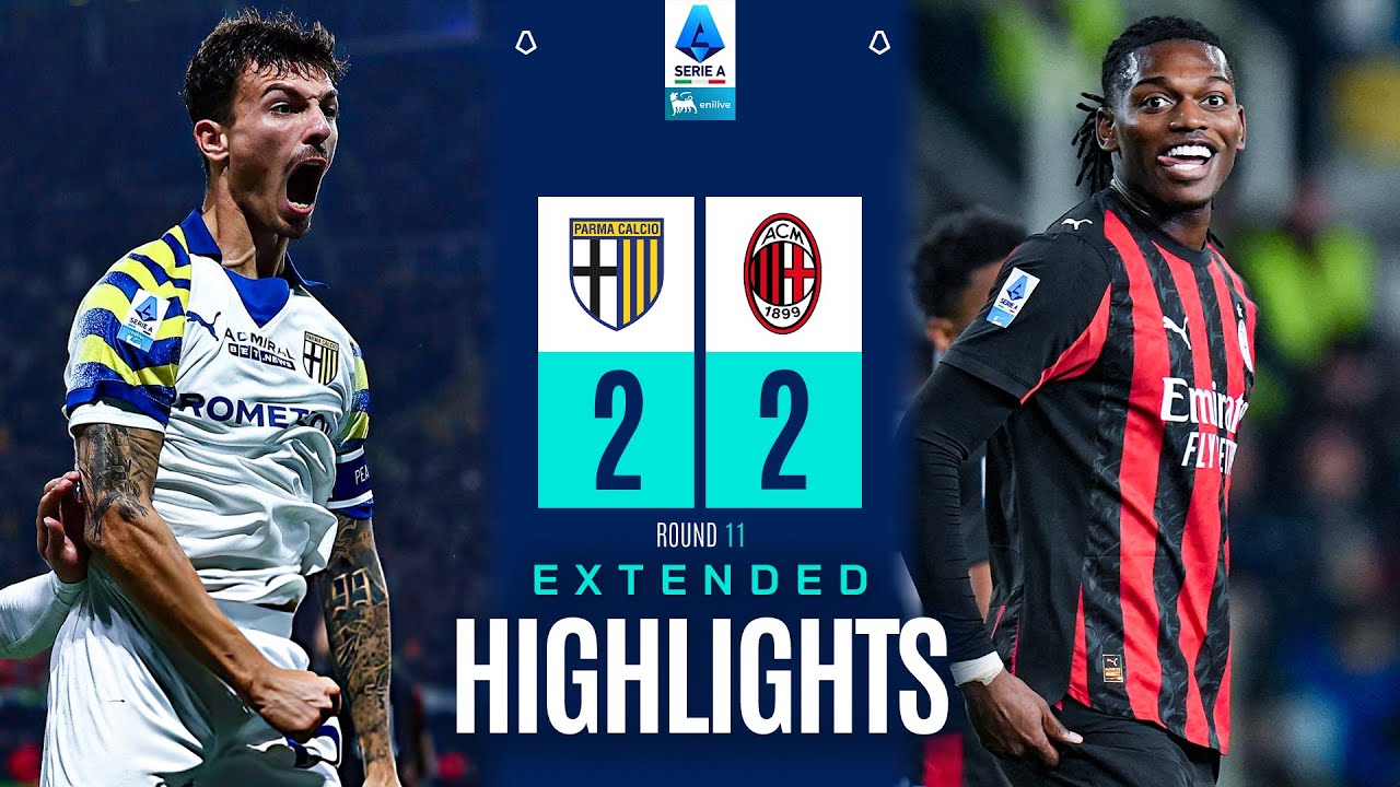 MAXI SINTESI PARMA-MILAN 2-2 | EXTENDED HIGHLIGHTS | SERIE A ENILIVE 2025/26