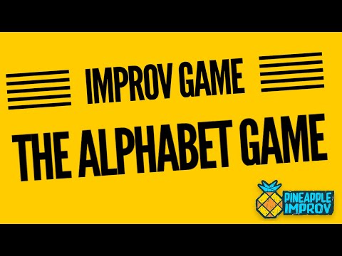 The Alphabet Game – Pineapple Improv