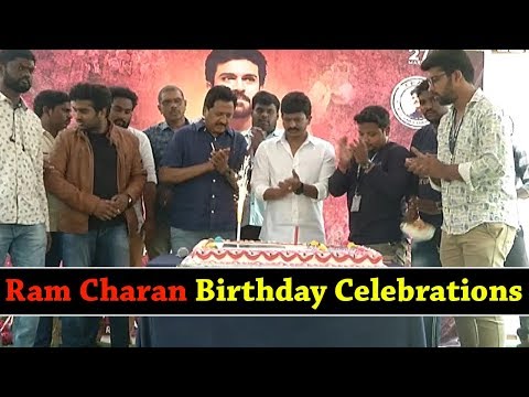 Ram Charan Tej Birthday Celebration By Fans