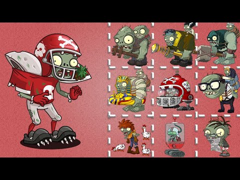 PvZ 2 8.3.1 All Star Zombie Vs All Zombies