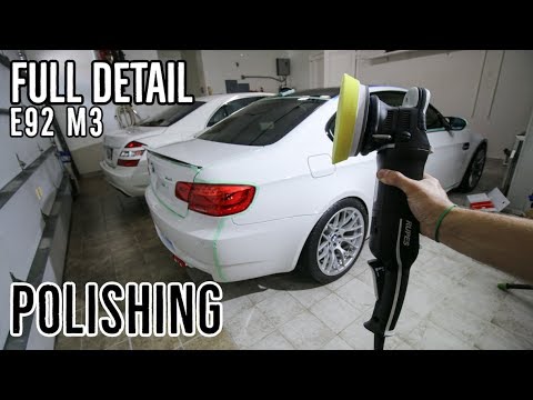 POLISHING the paint on my E92 M3
