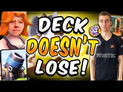 THEY'LL RAGE QUIT! MORTAR DECK CAN'T BE COUNTERED — Clash Royale