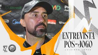 Entrevista pós-jogo | Azuriz 0x2 Operário Ferroviário - Luizinho Lopes