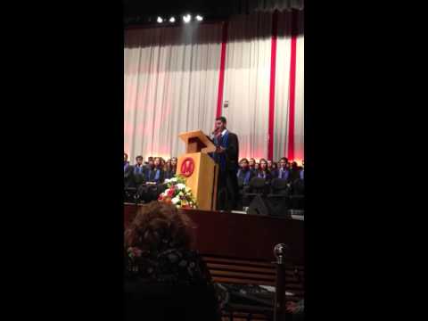 Discurso de Formatura - Universidade Mackenzie - ADM - 13/08/2014