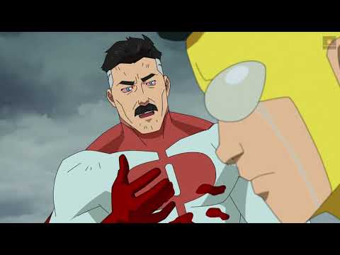 The Invincible S1E8: Omni-man tries to convince Mark, to join him and conquer Earth.